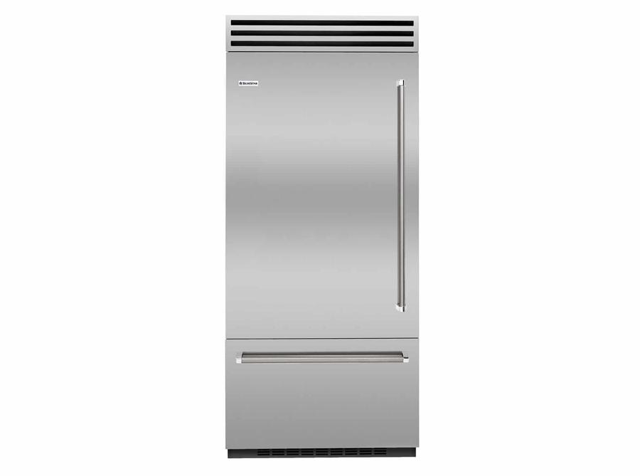 BlueStar - 35.75 Inch 22.4 cu. ft Built In / Integrated Bottom Mount Refrigerator in Stainless - BBB36L2