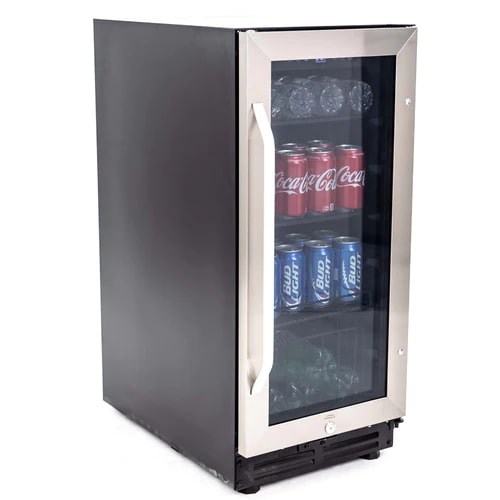 Avanti - 15 Inch 3.1 cu.Ft Beverage Centre Refrigerator in Stainless - BCA3115S3S