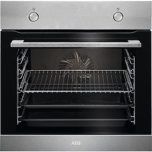AEG - 71 Litre Single Wall Oven in Stainless - BCK330050M