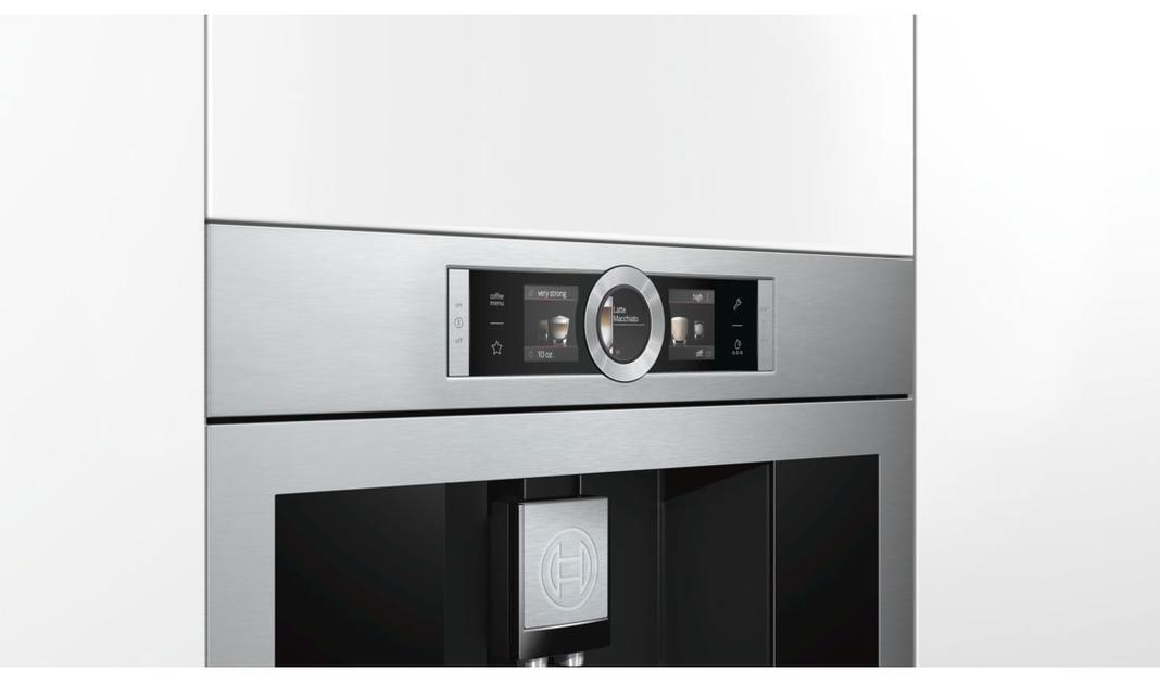 Bosch -  Built-In Coffee Maker in Stainless - BCM8450UC