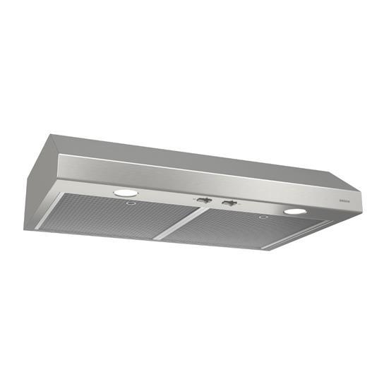 Broan - 30 Inch 250 CFM Under Cabinet Range Vent in Stainless - BCS330SSC