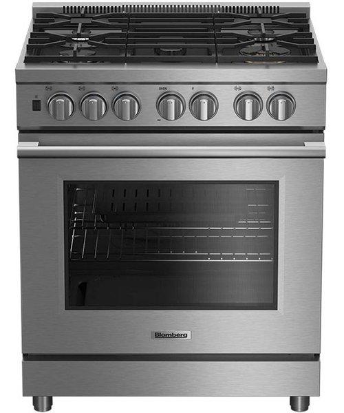Blomberg - 5.7 cu. ft  Gas Range in Stainless - BGRP34520CSS