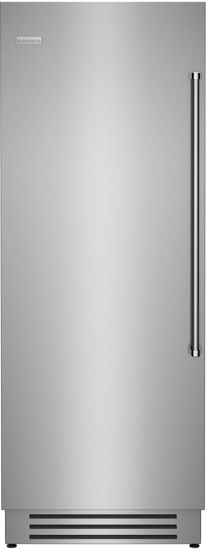 BlueStar - 29.375 Inch 17.44 cu. ft Built In / Integrated All Fridge Refrigerator in Stainless - BIR30L0