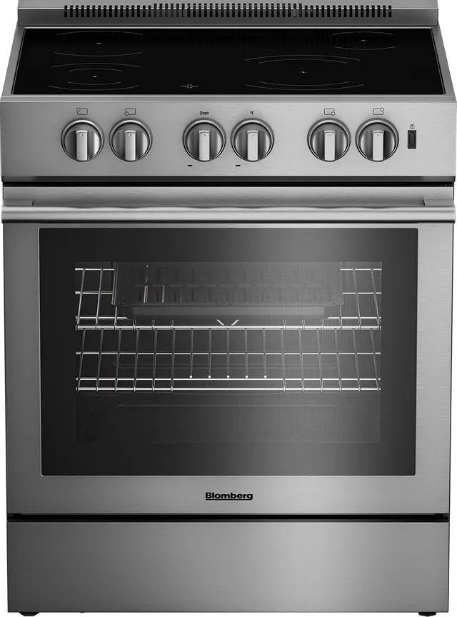 Blomberg - 5.7 cu. ft  Induction Range in Stainless - BIR34452CSS