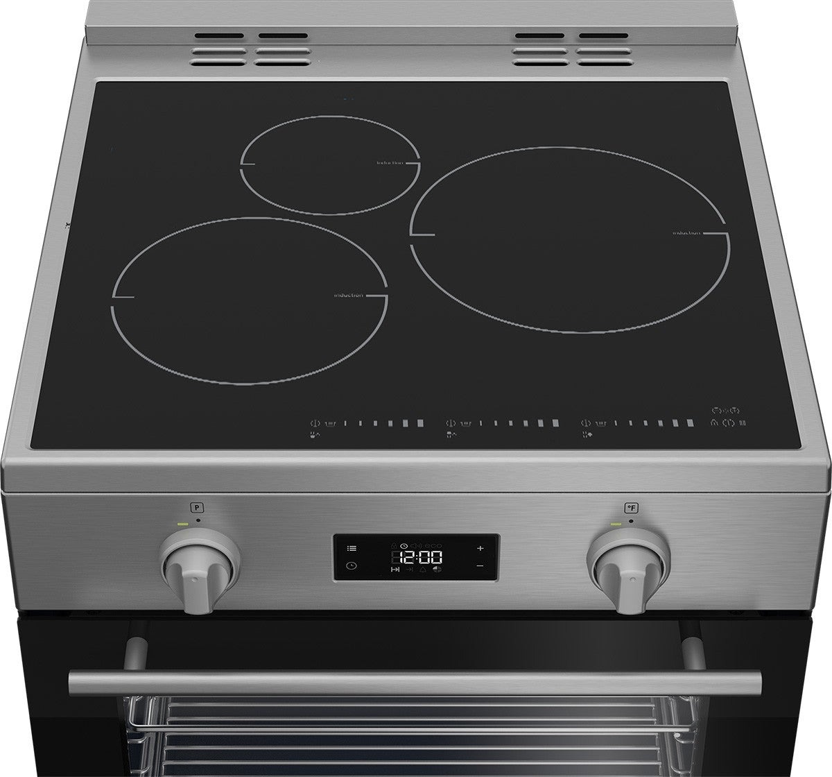 Blomberg - 2.51 cu. ft  Induction Range in Stainless - BIRC24102SS