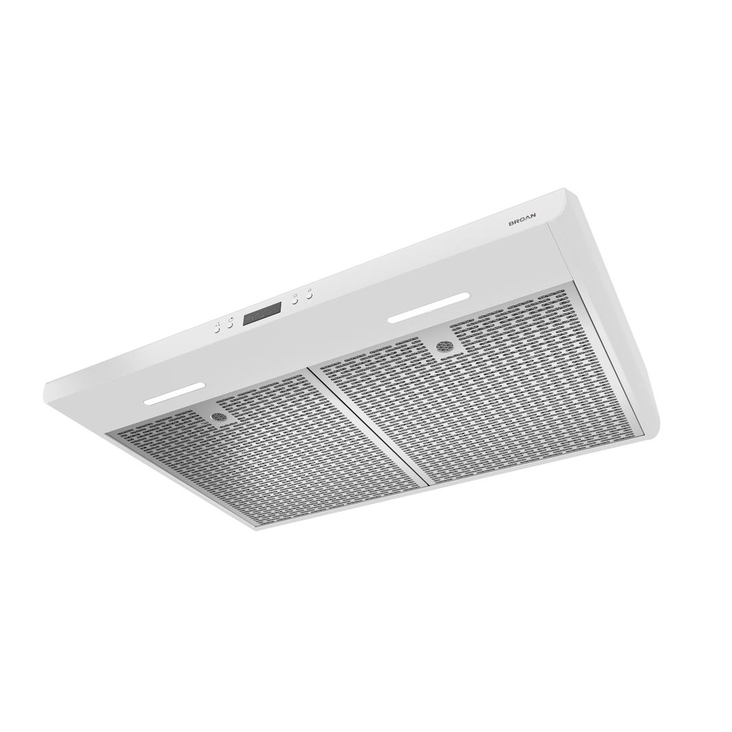 Broan - 30 Inch 450 CFM Under Cabinet Range Vent in White - BKDJ130WH