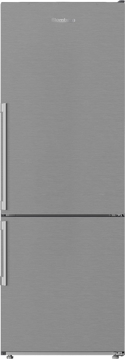 Blomberg - 23.4375 Inch 11.43 cu. ft Bottom Mount Refrigerator in Stainless - BRFB1045SS