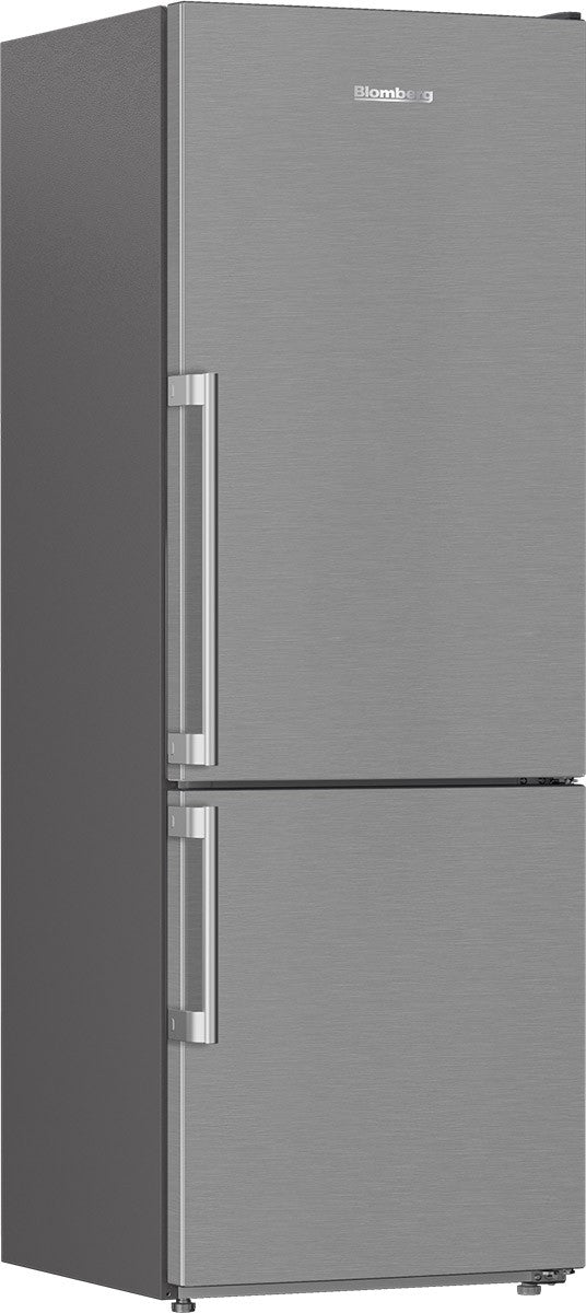 Blomberg - 23.4375 Inch 11.43 cu. ft Bottom Mount Refrigerator in Stainless - BRFB1045SS
