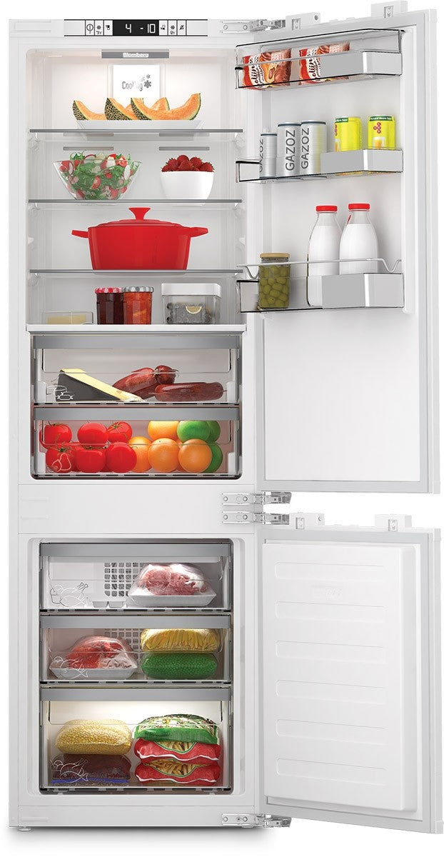 Blomberg - 21.875 Inch 8.4 cu. ft Built In / Integrated Bottom Mount Refrigerator in Panel Ready - BRFB1051FFBI2