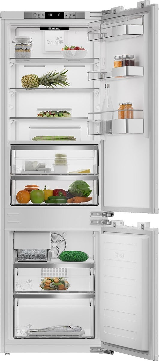 Blomberg - 21.875 Inch 8 cu. ft Built In / Integrated Bottom Mount Refrigerator in Panel Ready - BRFB1052FFBI2