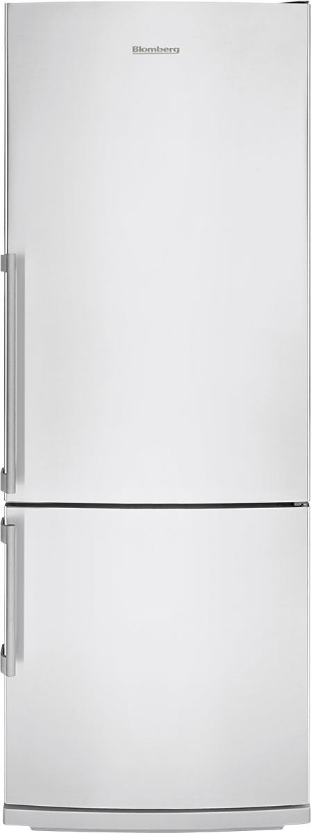 Blomberg - 27.5625 Inch 13.8 cu. ft Bottom Mount Refrigerator in Stainless - BRFB1452SSN