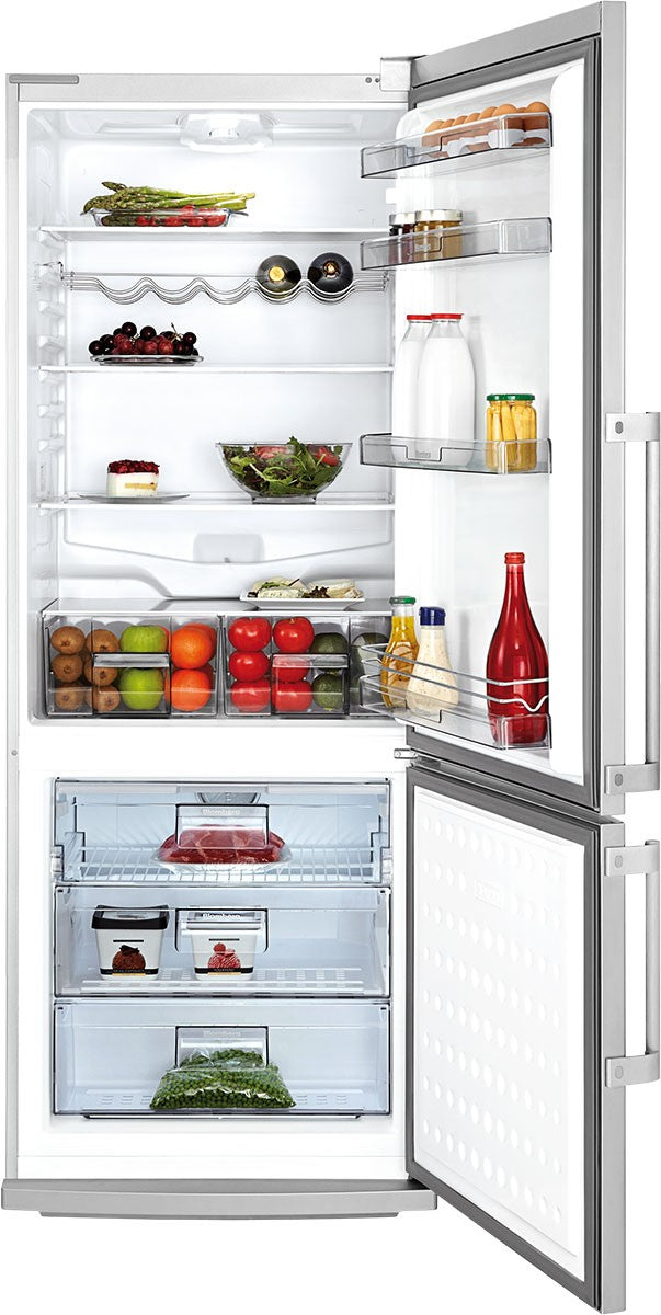Blomberg - 27.5625 Inch 13.8 cu. ft Bottom Mount Refrigerator in Stainless - BRFB1452SSN