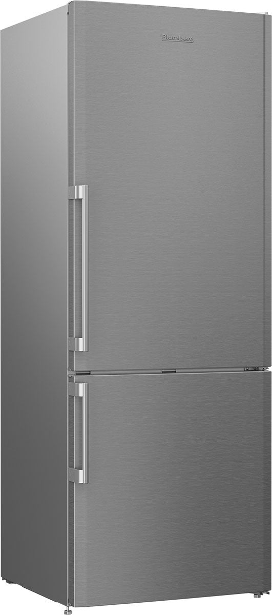 Blomberg - 27.6 Inch 15 cu. ft Bottom Mount Refrigerator in Stainless - BRFB1532SS