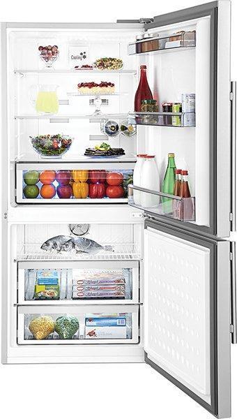 Blomberg - 29.125 Inch 16.2 cu. ft Bottom Mount Refrigerator in Stainless - BRFB1812SSN