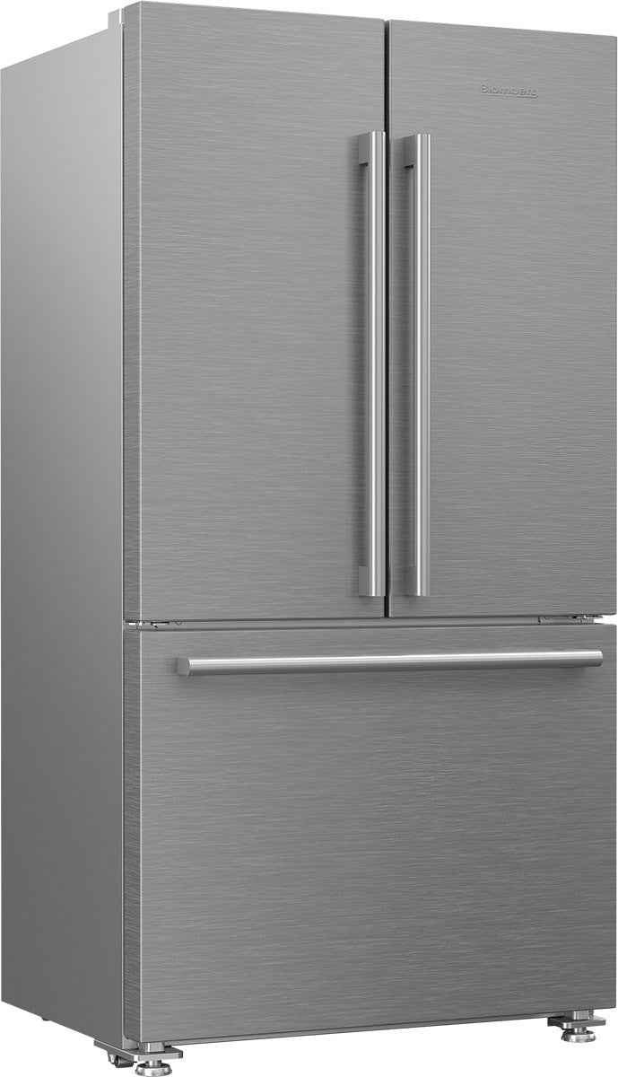 Blomberg - 35.75 Inch 19.86 cu. ft French Door Refrigerator in Stainless - BRFD2230XSS