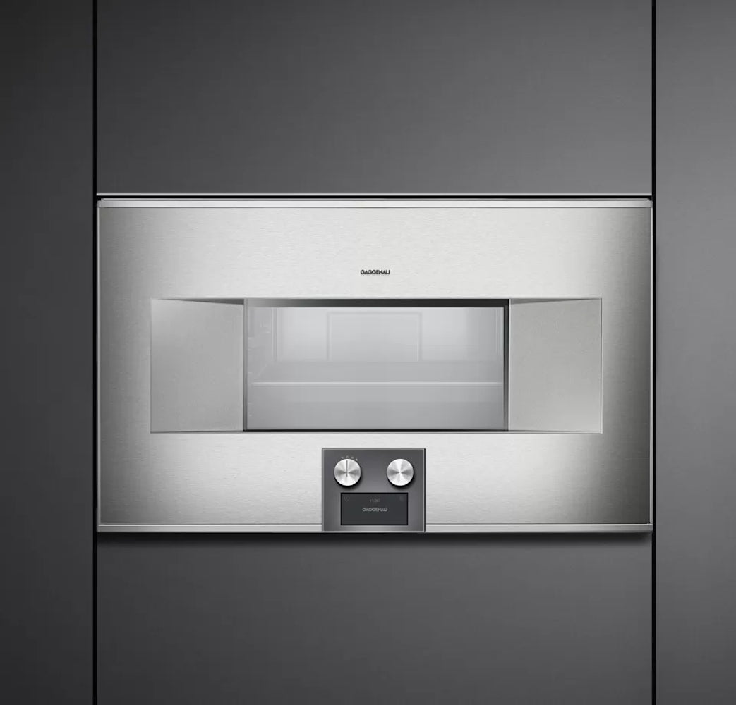 Gaggenau - 1.5 cu. ft Steam Wall Oven in Stainless - BS464610