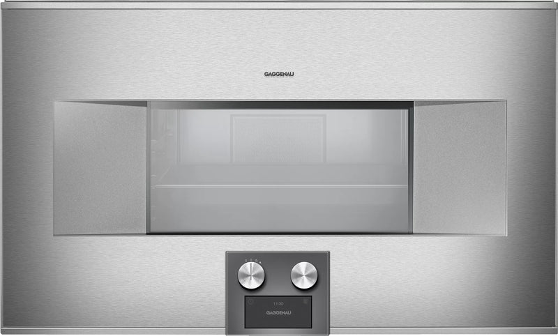 Gaggenau - 1.5 cu. ft Steam Wall Oven in Stainless - BS465610