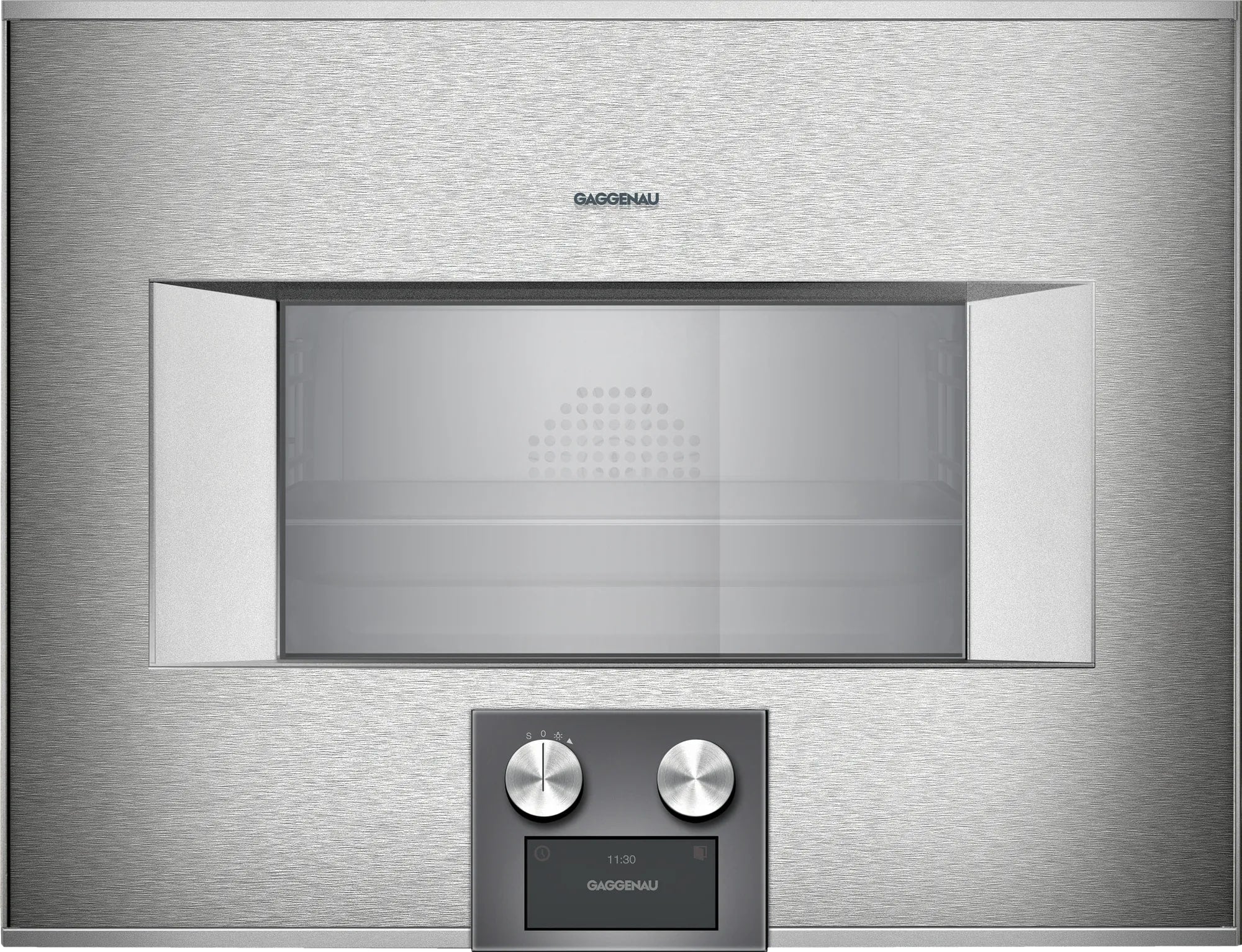 Gaggenau - 2.1 cu. ft Steam Wall Oven in Stainless - BS475612