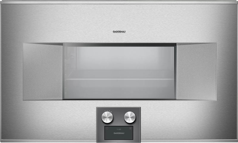 Gaggenau - 1.7 cu. ft Steam Wall Oven in Stainless - BS484611