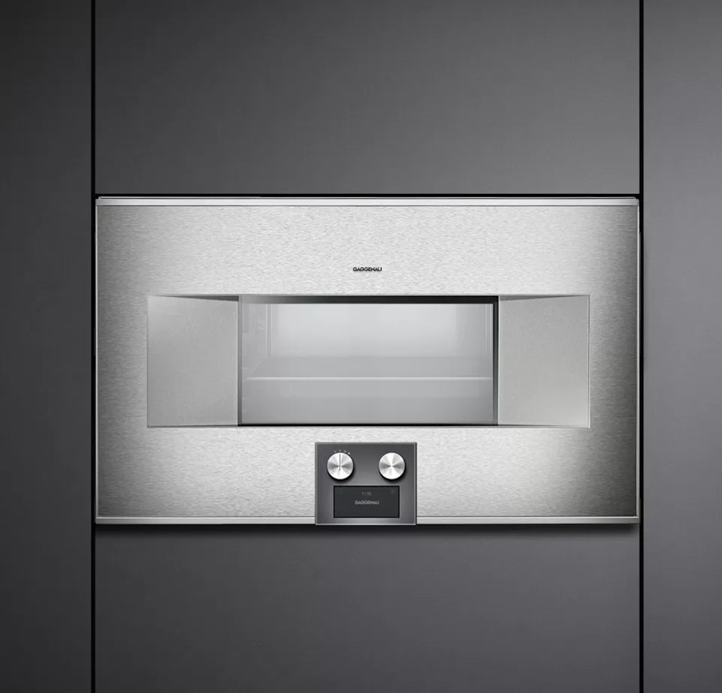 Gaggenau - 1.7 cu. ft Steam Wall Oven in Stainless - BS484611