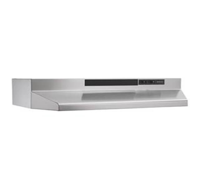 Broan - 24 Inch 160 CFM Under Cabinet Range Vent in Stainless - BU224SS