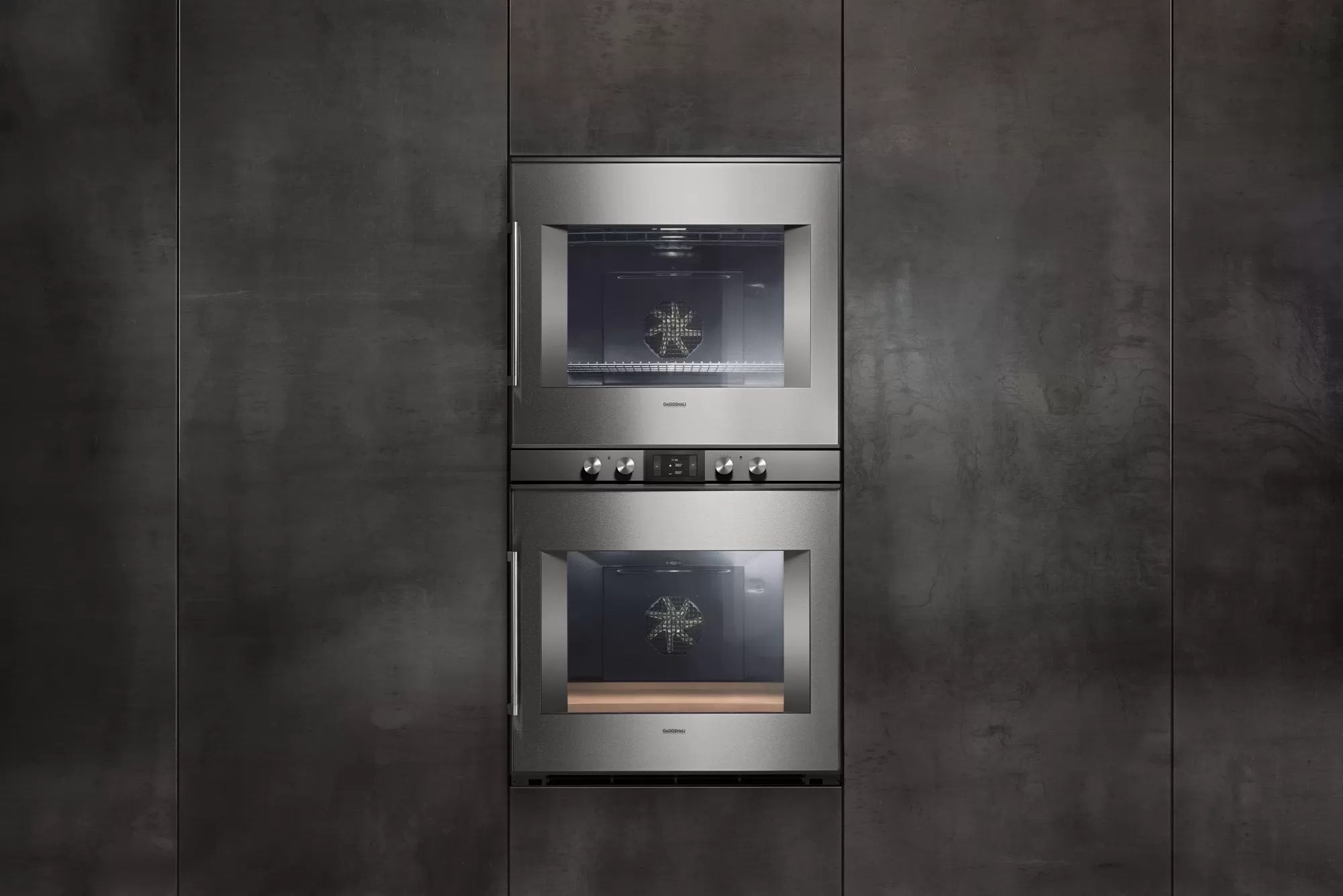 Gaggenau - 9 cu. ft Double Wall Oven in Stainless - BX480612