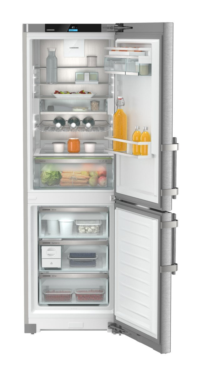 Liebherr - 23.6 Inch 11.4 cu. ft Bottom Mount Refrigerator in Stainless - C5250