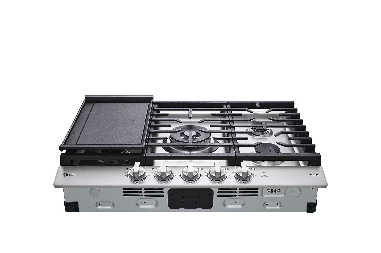 LG - 30 inch wide Gas Cooktop in Stainless - CBGJ3027S