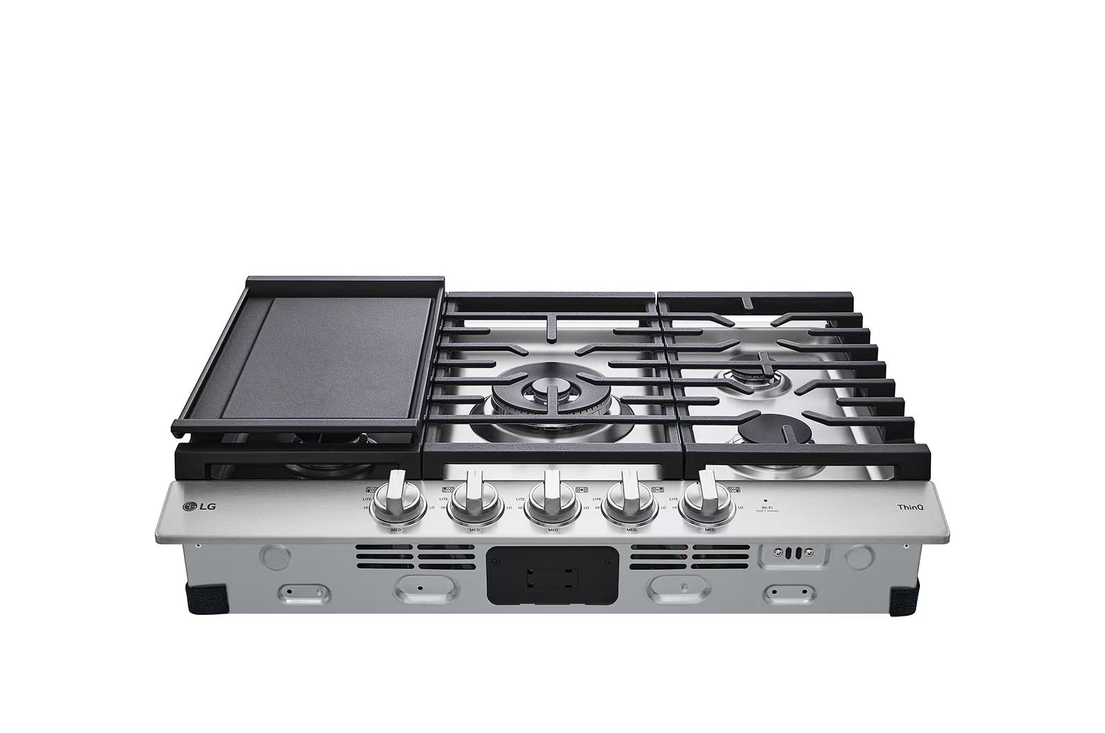 LG - 30 Inch Gas Cooktop in Stainless (Open Box) - CBGJ3027S
