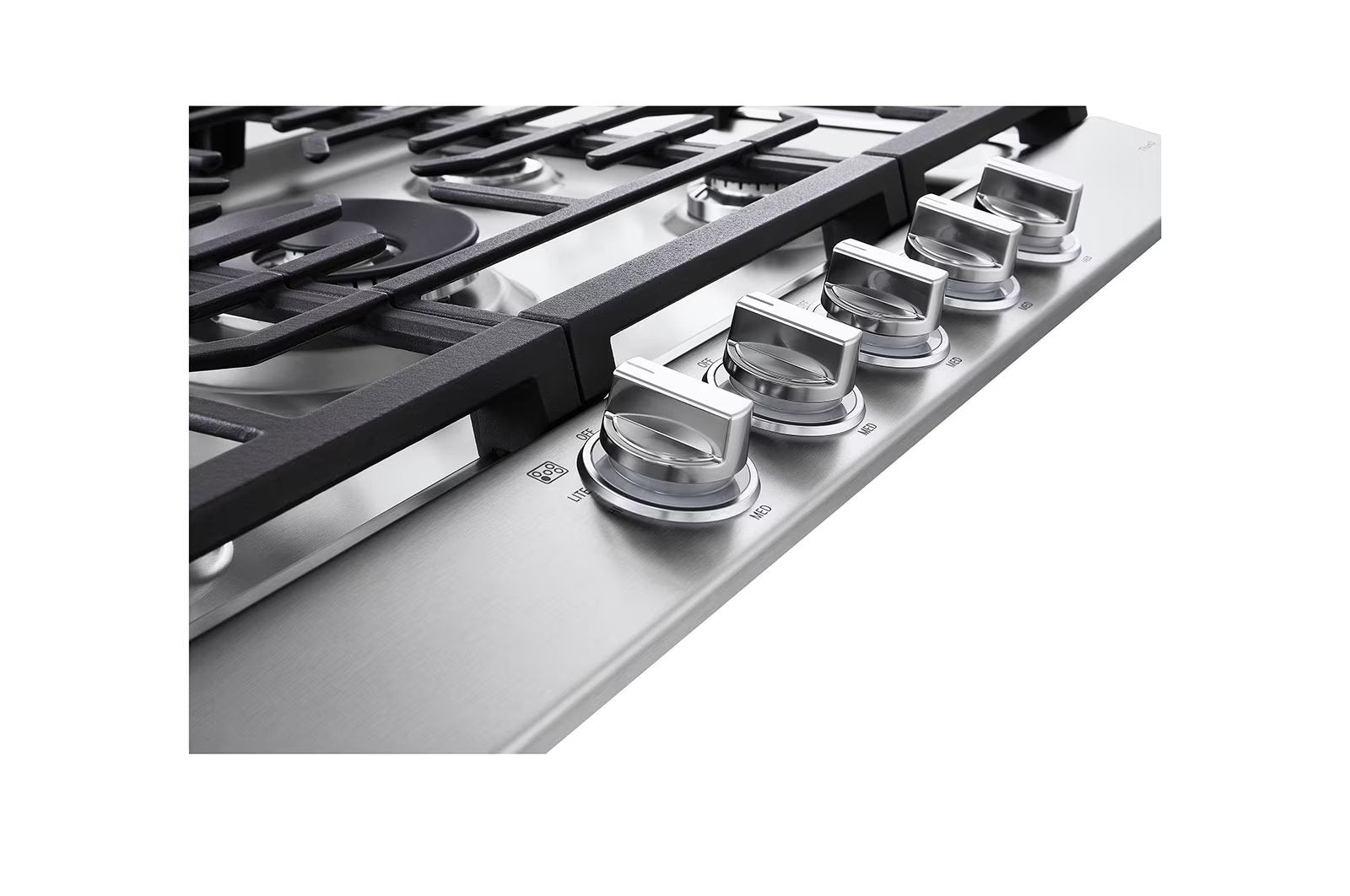 LG - 30 Inch Gas Cooktop in Stainless (Open Box) - CBGJ3027S