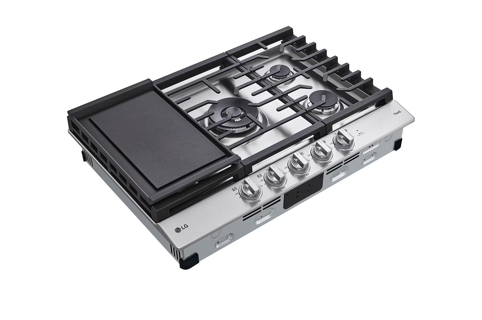 LG - 30 Inch Gas Cooktop in Stainless (Open Box) - CBGJ3027S