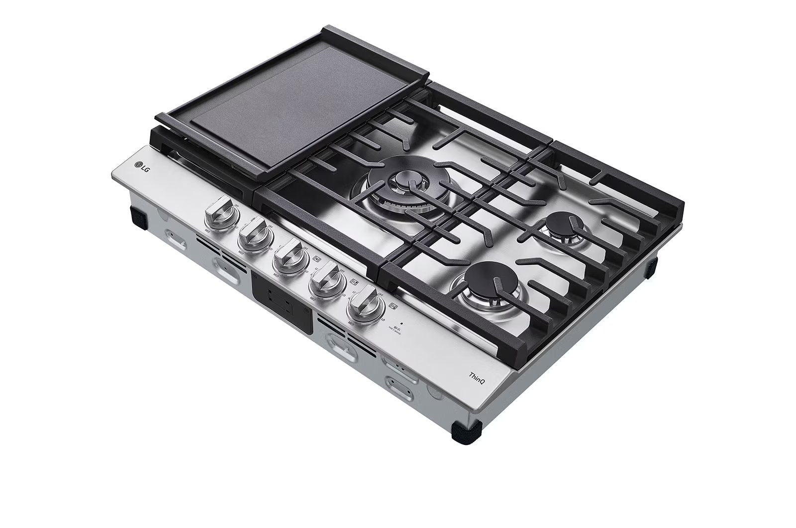 LG - 30 Inch Gas Cooktop in Stainless (Open Box) - CBGJ3027S