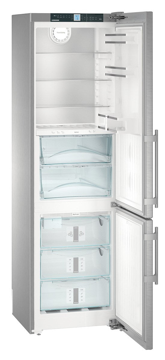 Liebherr - 23.625 Inch 11.9 cu. ft Bottom Mount Refrigerator in Stainless - CBS1360