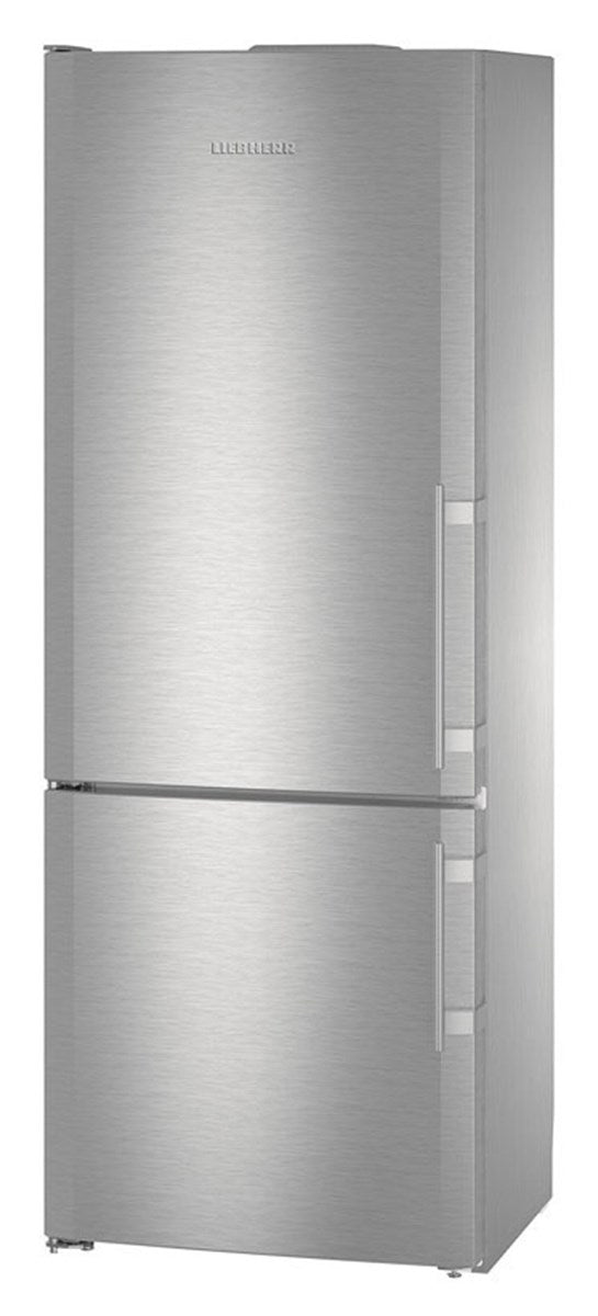 Liebherr - 29.5625 Inch 15 cu. ft Bottom Mount Refrigerator in Stainless - CBS1661