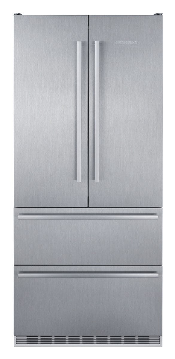 Liebherr - 36 Inch 18.9 cu. ft French Door Refrigerator in Stainless - CBS2092