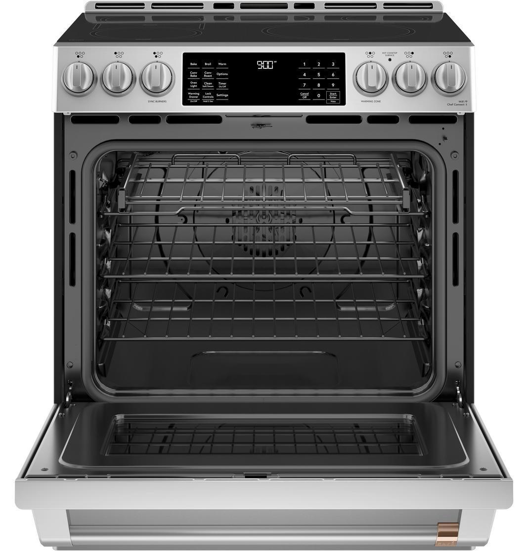 Café - 5.7 cu. ft  Induction Range in Stainless - CCHS900P2MS1