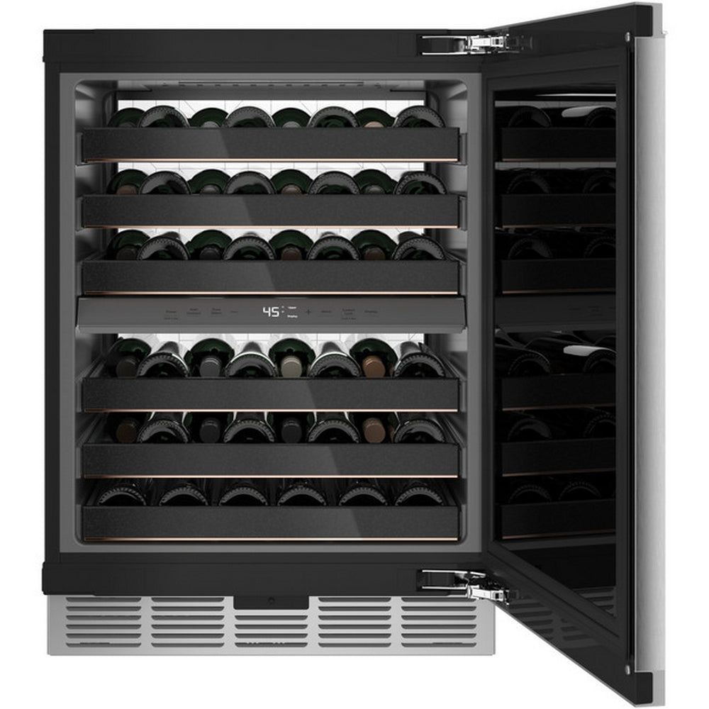 Cafe - 23.7 Inch 4.7 cu. ft Wine Fridge Refrigerator in Silver - CCR06DM2PS5