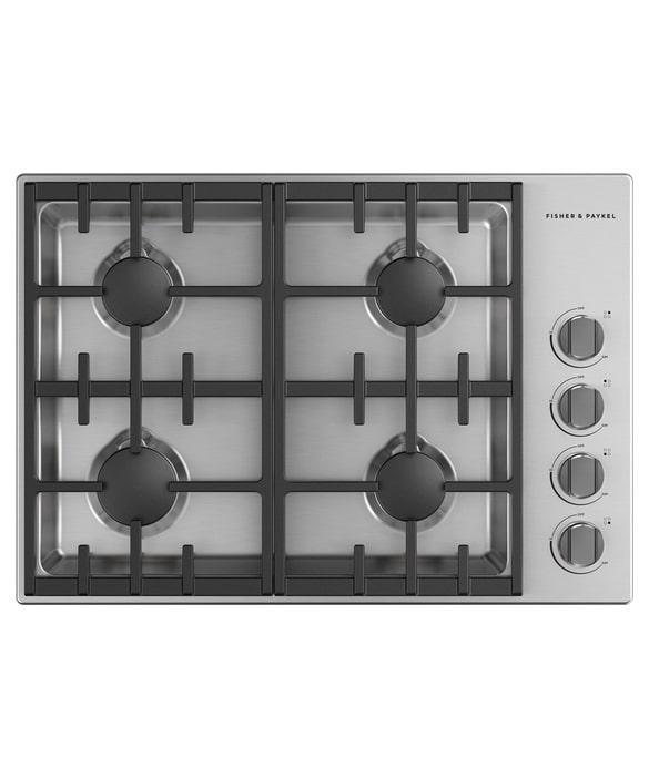 Fisher Paykel - 29.875 inch wide Gas Cooktop in Stainless - CPV3-304-N