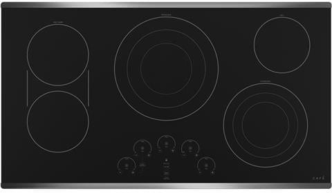 Café - 36.1 inch wide Electric Cooktop in Stainless - CEP90362NSS