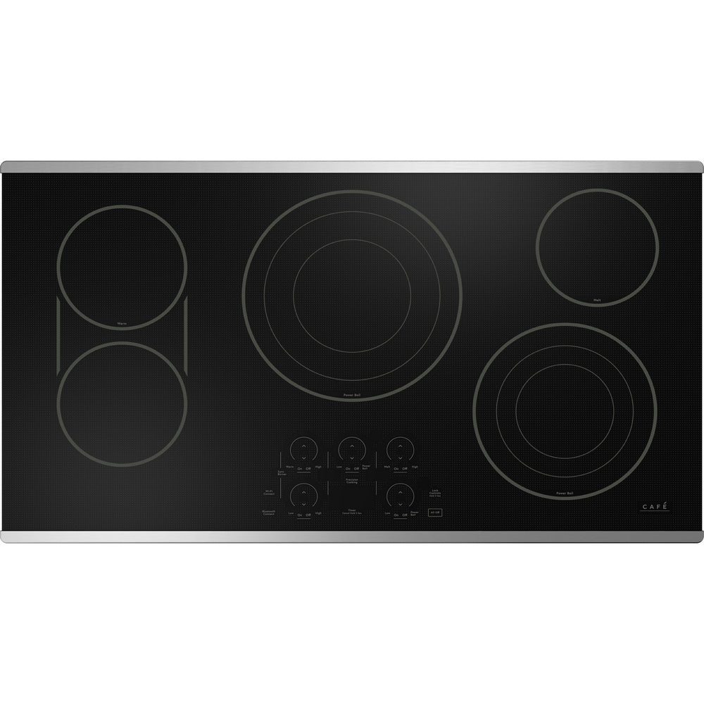 Cafe - 36.1 Inch Electric Cooktop in Stainless - CEP90362TSS