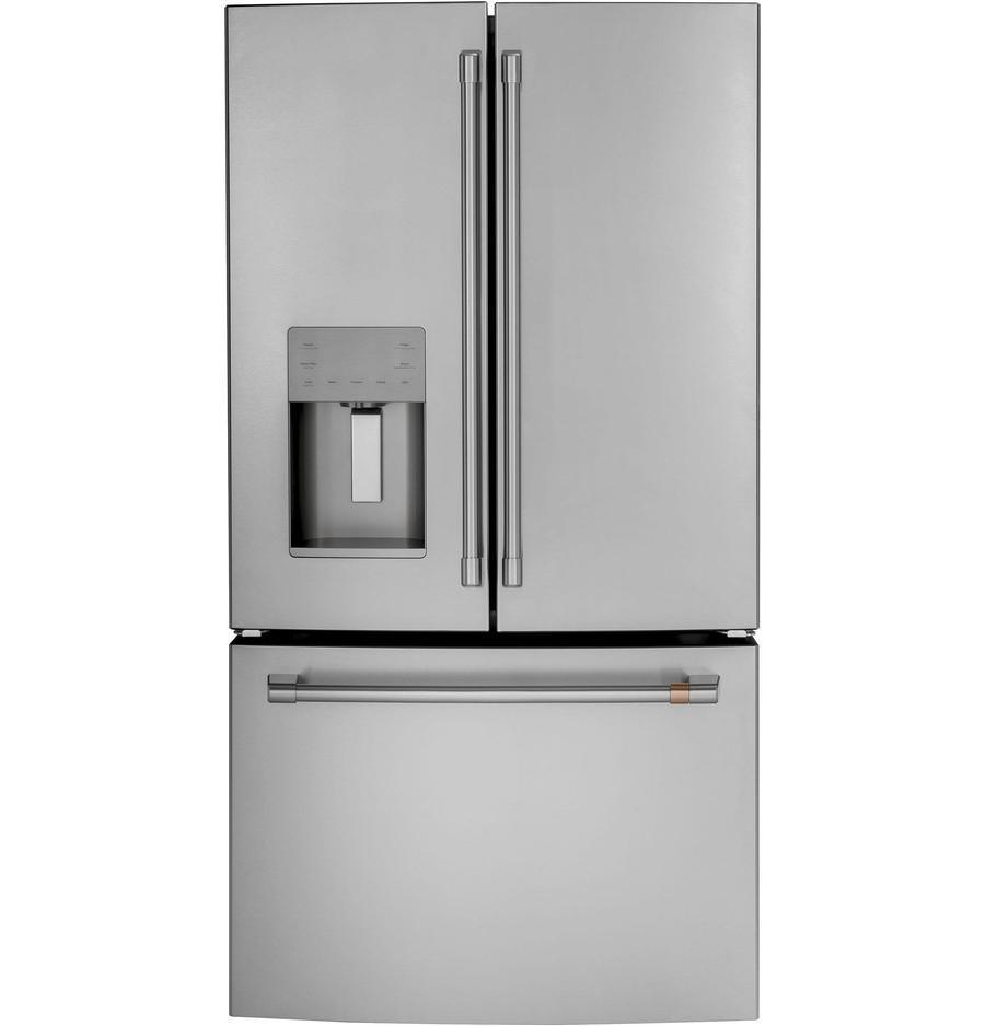 Café - 35.75 Inch 25.6 cu. ft French Door Refrigerator in Stainless - CFE26KP2NS1