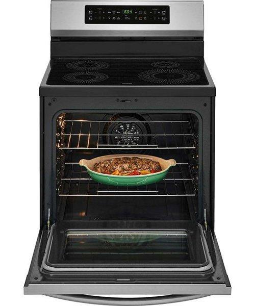 Frigidaire Gallery - 5.7 cu. ft Rear Control Induction Range in Stainless Steel - CGIF3036TF