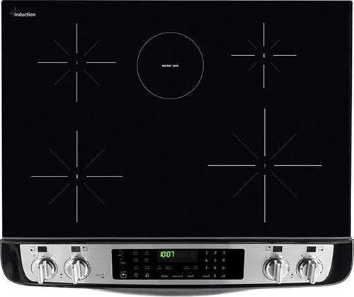 Frigidaire Gallery - 4.7 cu. ft Slide-In Induction Range in Stainless Steel - CGIS3065PF