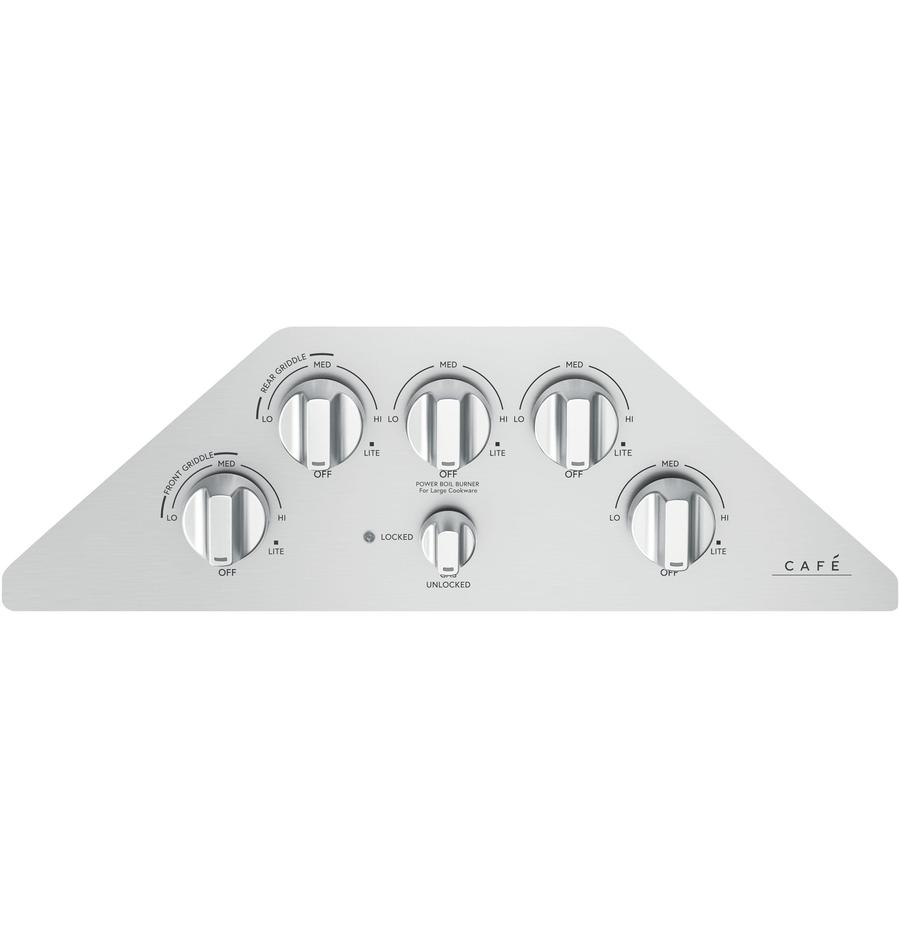 Café - 30 inch wide Gas Cooktop in Stainless - CGP95302MS1