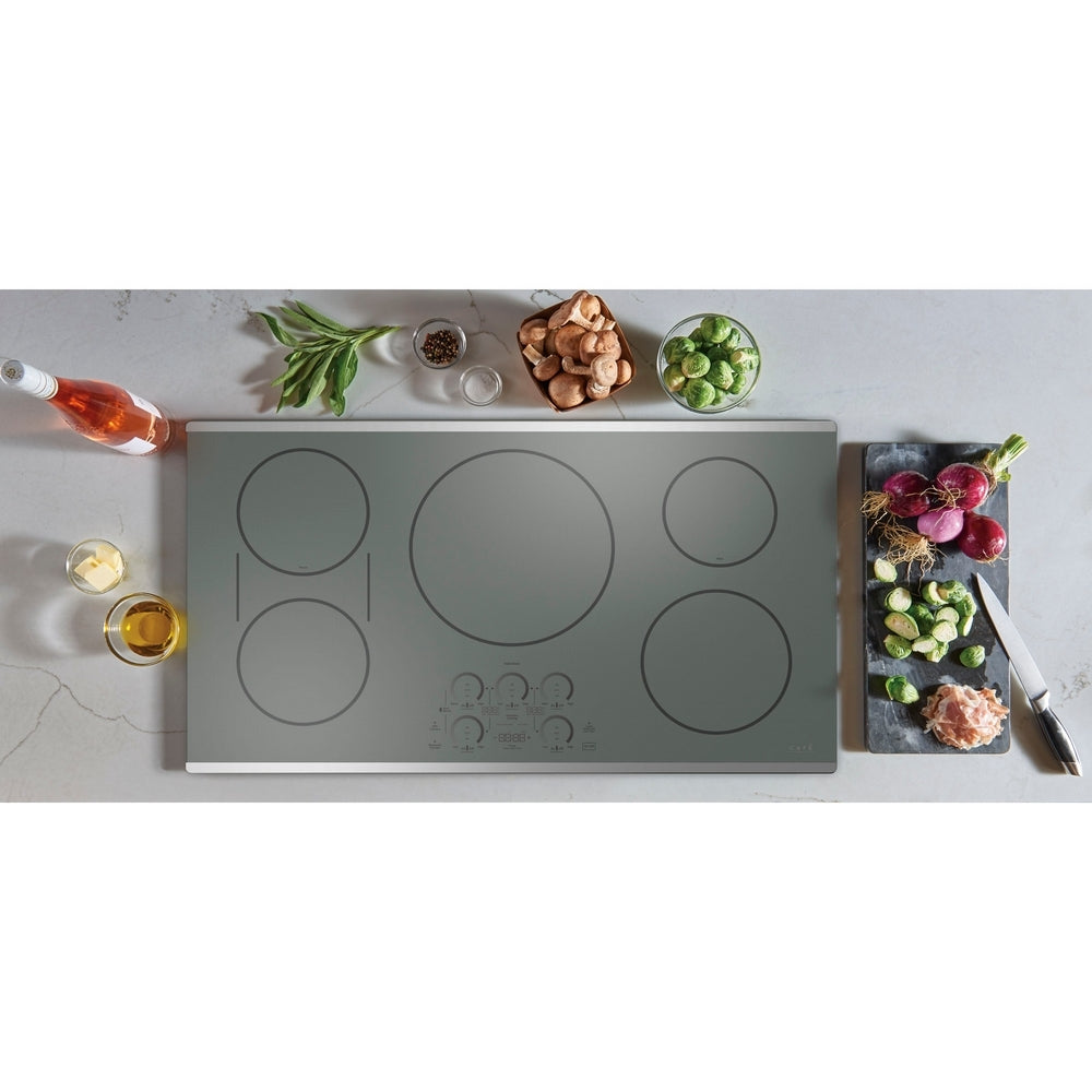 Cafe - 36.2 Inch Induction Cooktop in Stainless - CHP90362TSS