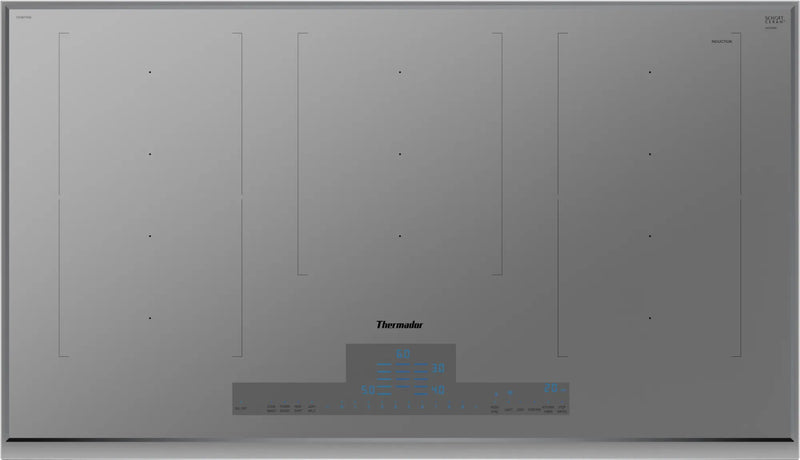 Thermador - 37 Inch Induction Cooktop in Grey - CIT367YGS