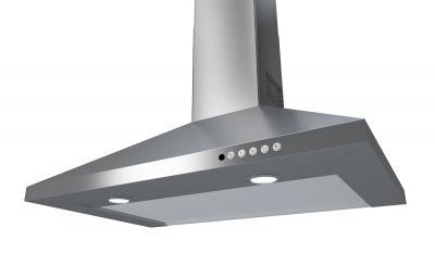 Faber - 36 Inch 300 CFM Wall Mount and Chimney Range Vent in Stainless - CLAS36SS300-B