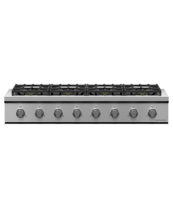 Fisher Paykel - 47.875 inch wide Gas Cooktop in Stainless - CPV3-488-L