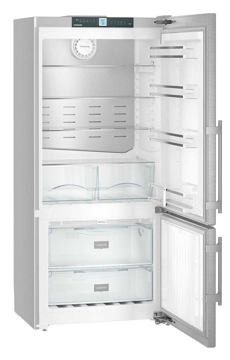 Liebherr - 29.5625 Inch 12.8 cu. ft Bottom Mount Refrigerator in Stainless - CS1400R