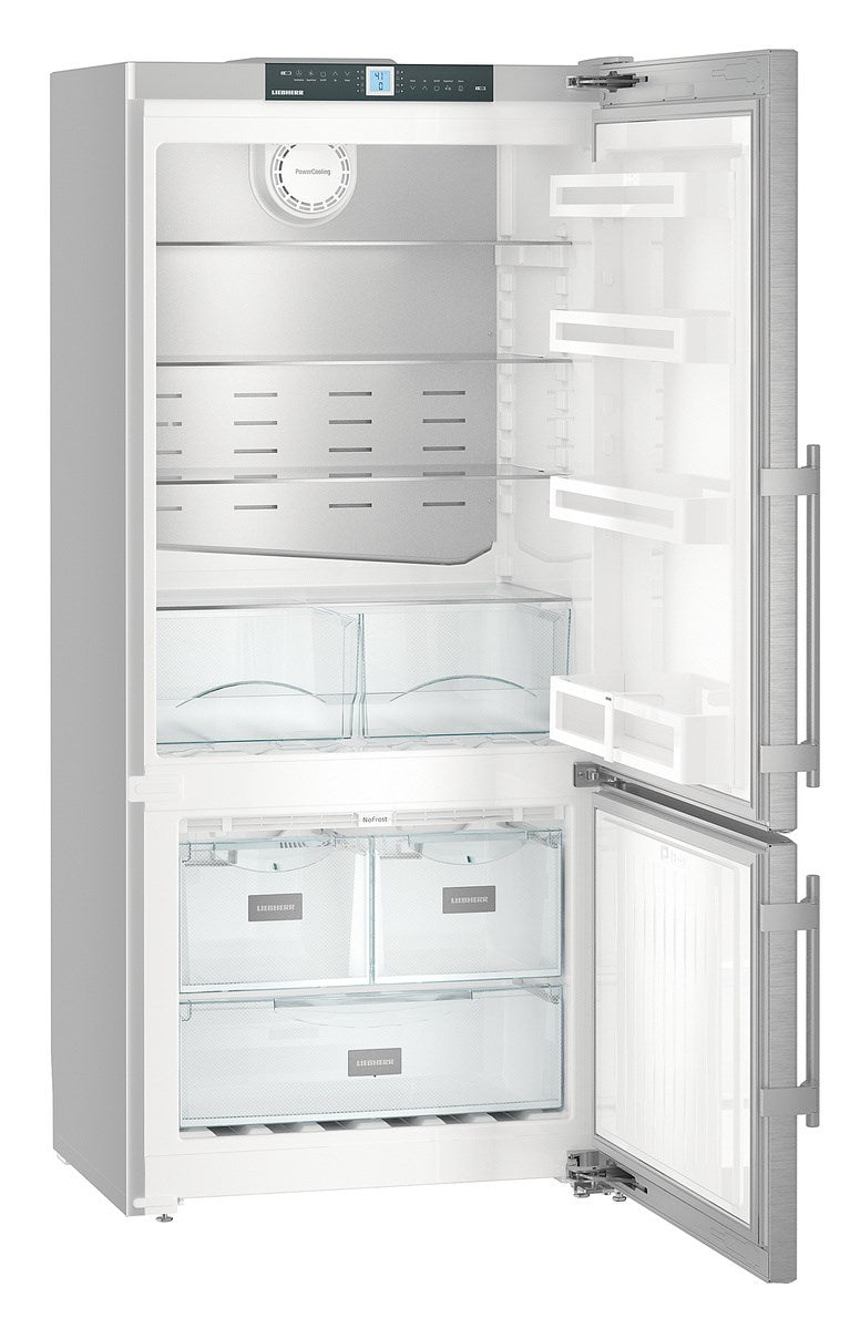 Liebherr - 29.5625 Inch 12.8 cu. ft Bottom Mount Refrigerator in Stainless - CS1400R-IM
